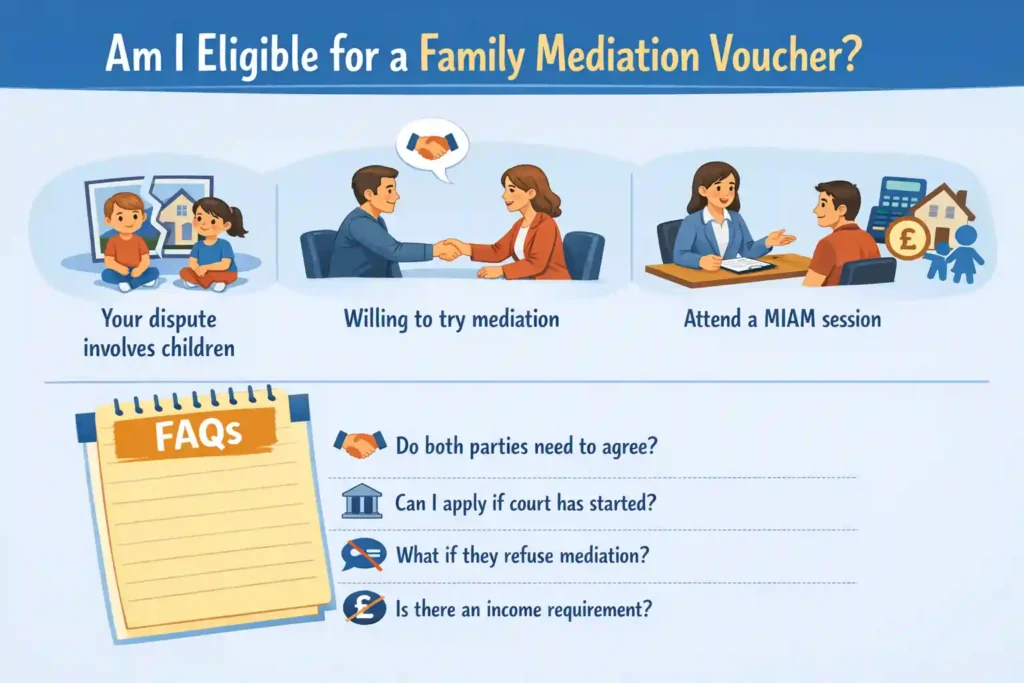 Am I Eligible for a Family Mediation Voucher Wigan?
